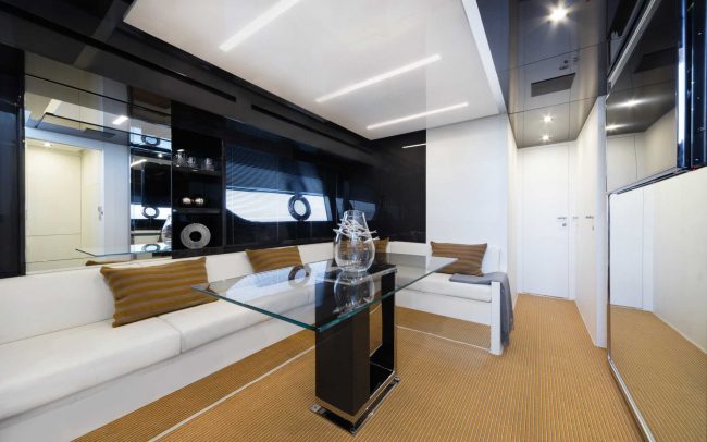 Riva 76' Bahamas main deck