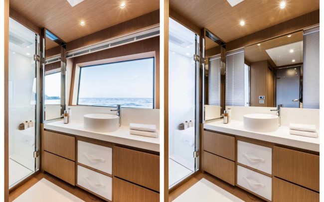 Riva 88' Florida lower deck