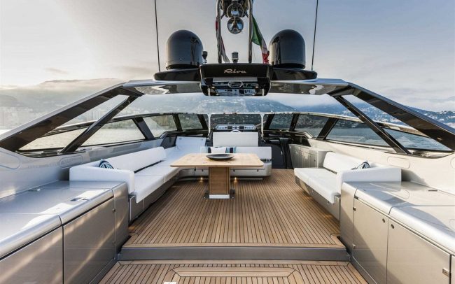 Riva 88' Florida sun deck