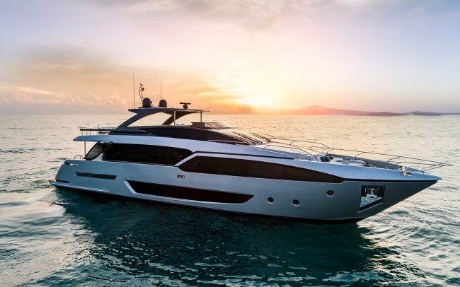 Riva 90' Argo cruising