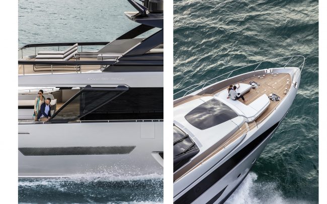 Riva 90' Argo cruising